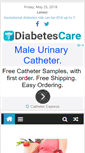 Mobile Screenshot of diabetescare.org