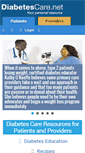 Mobile Screenshot of diabetescare.net